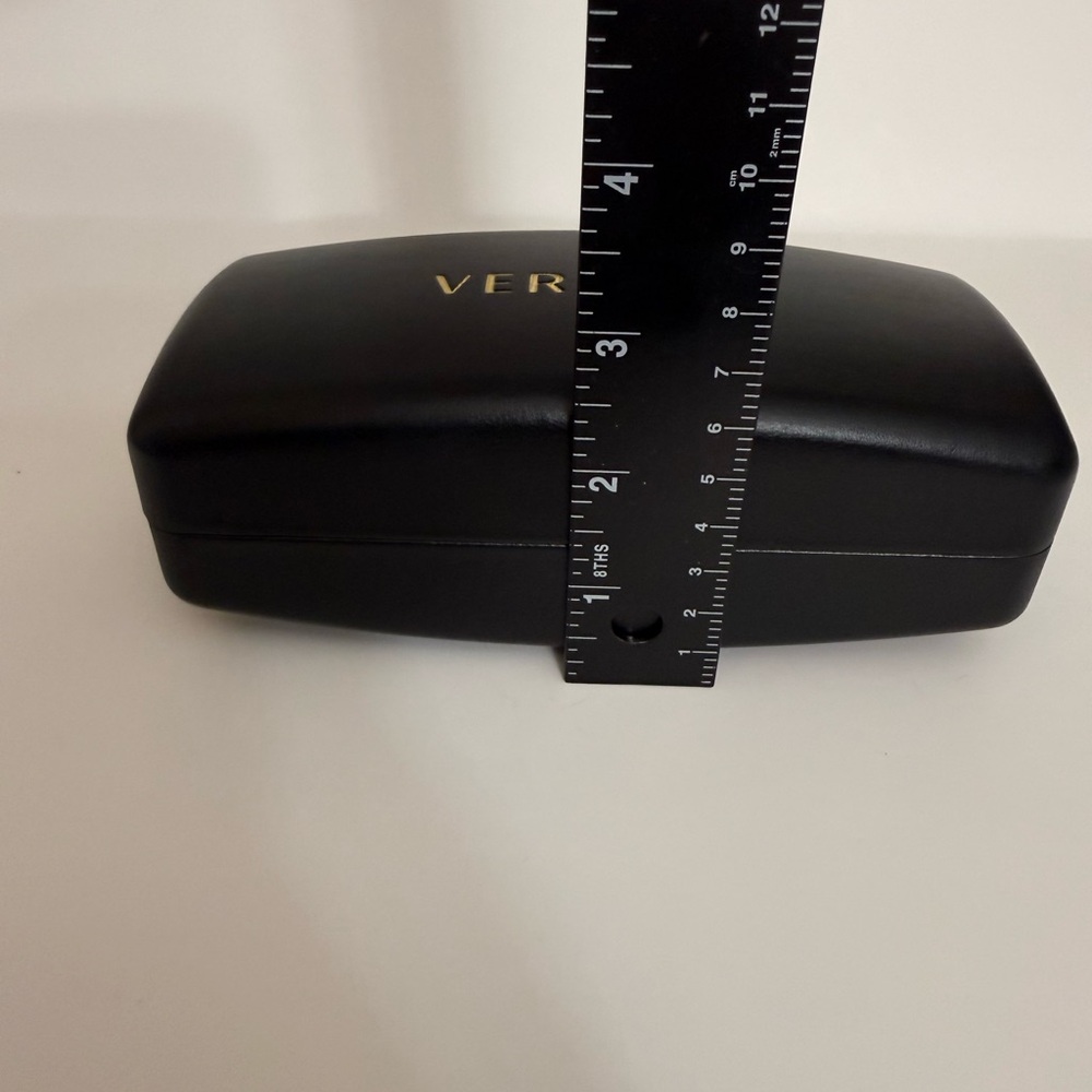 VERSACE sunglasses case BLACK AUTHENTIC SUNGLASSES CASE W/CLOTH , booklet - Picture 11 of 11